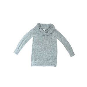 Motherhood Maternity Gray Cowell Neck Sweater